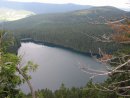 Černé jezero z Jezerní stěny